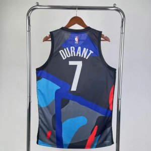 Maillot de Basket #7 Durant Brooklyn Nets 2023-24 City Edition Swingman